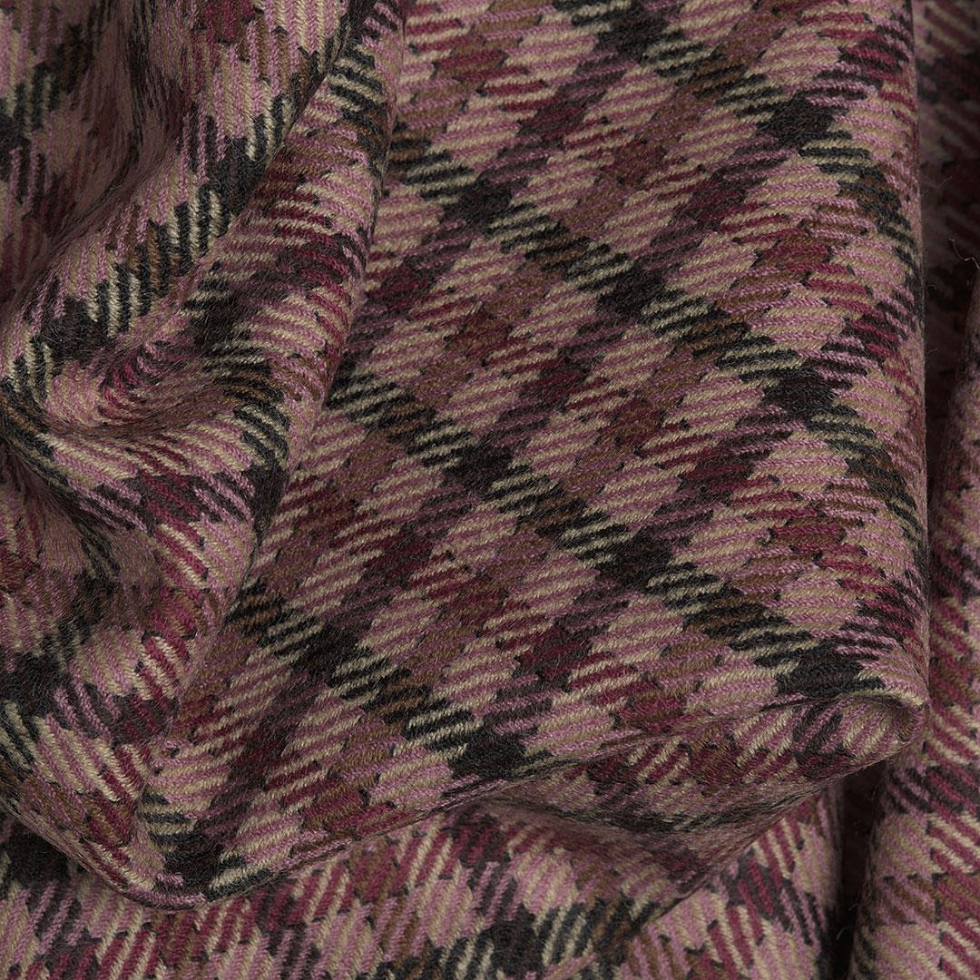 Pembe Gül Kombin Kupon Kumaş 43