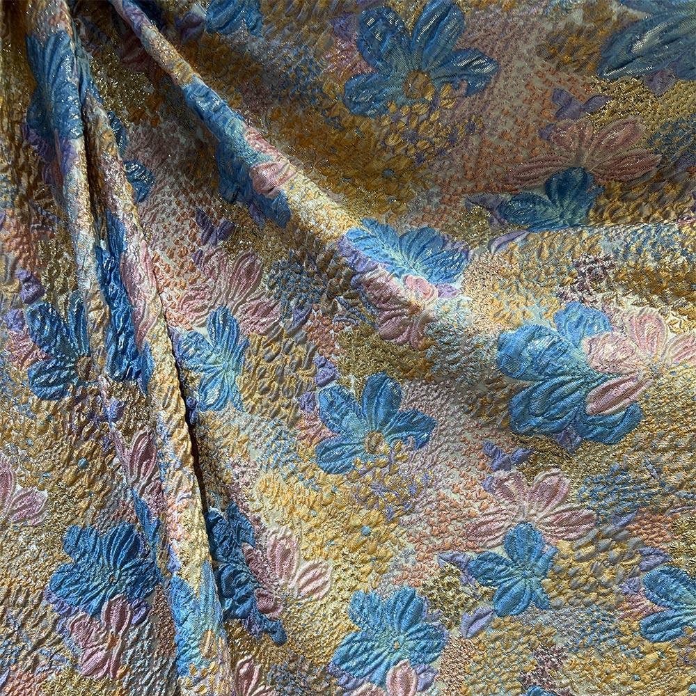 Simli Brokar Kumaş 70150 Sarı 17