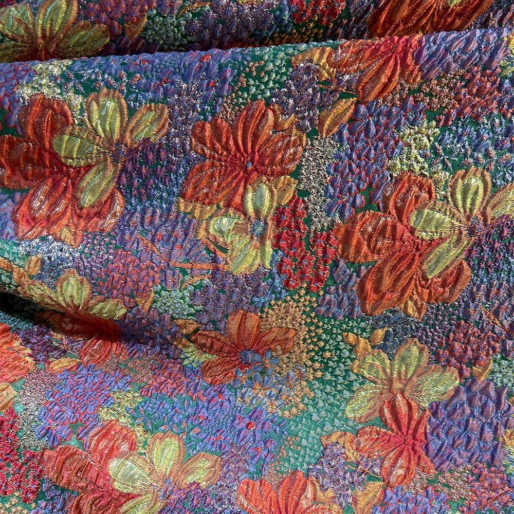 Simli Brokar Kumaş 70150 Yeşil 01