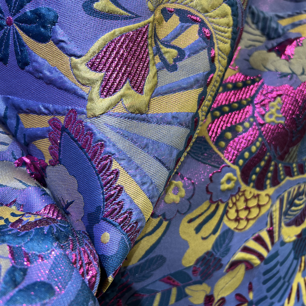 Simli Brokar Kumaş 9589