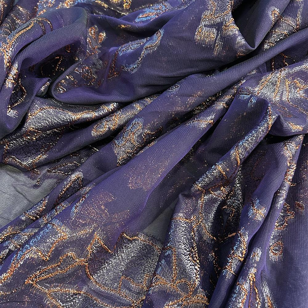 Simli Kesme Şifon 09