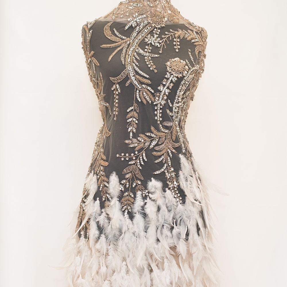 Tüylü Hindistan İşleme Kumaş