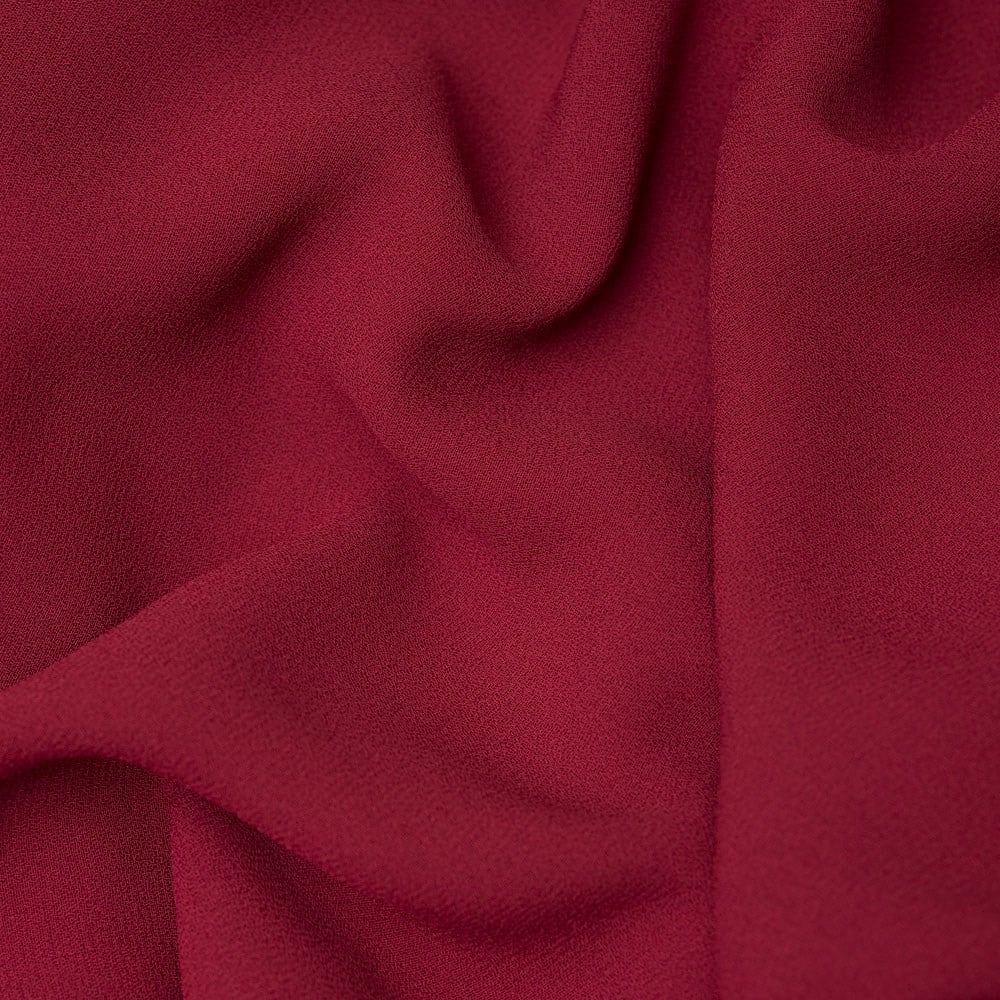 Zara Krep Kumaş Bordo 2101