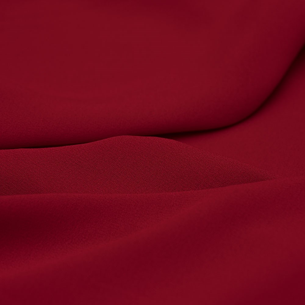 Zara Krep Kumaş Kırmızı