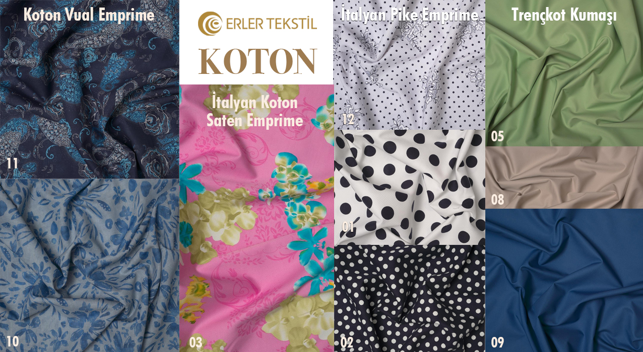 Koton kumaşlar