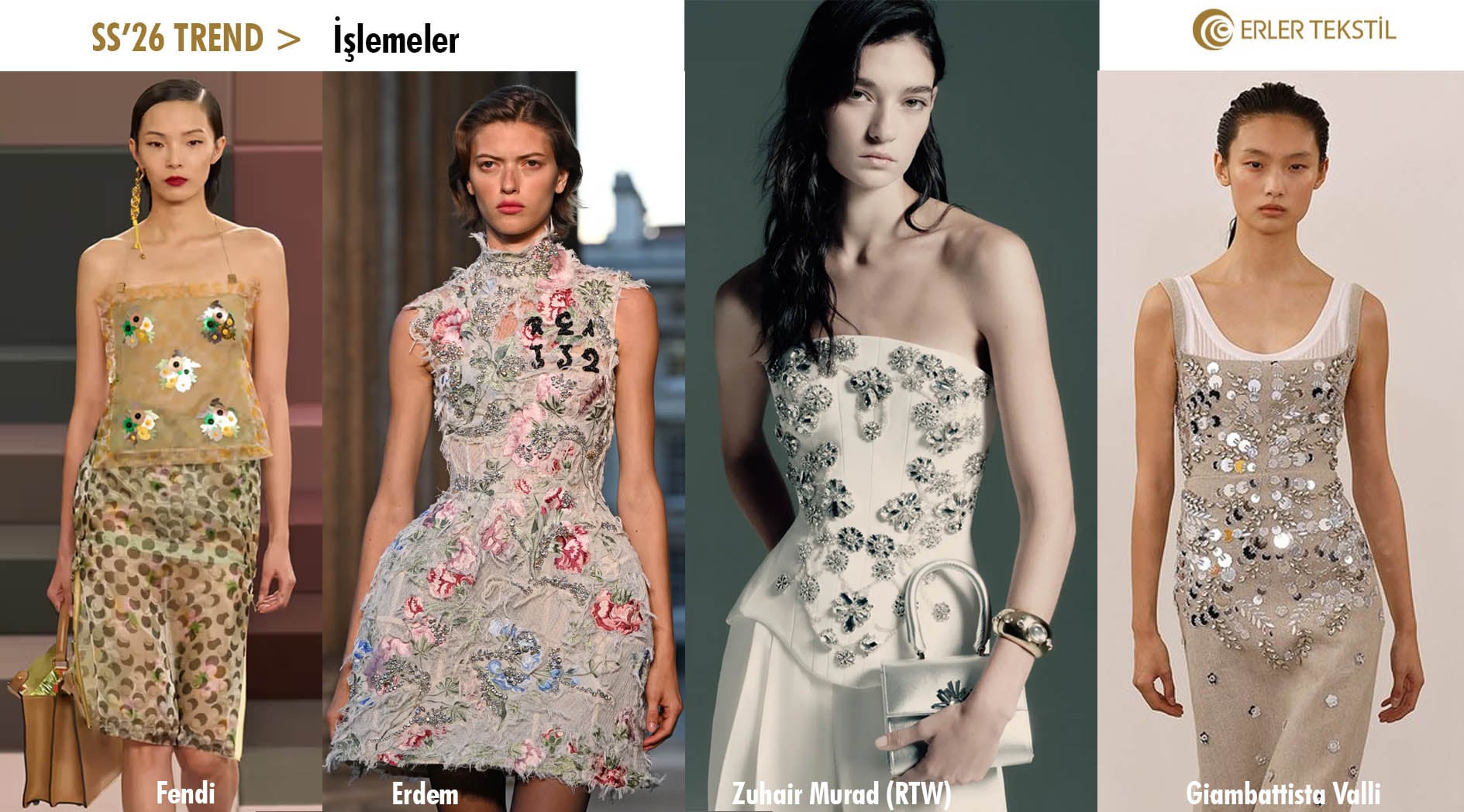 İşlemeli Elbiseler