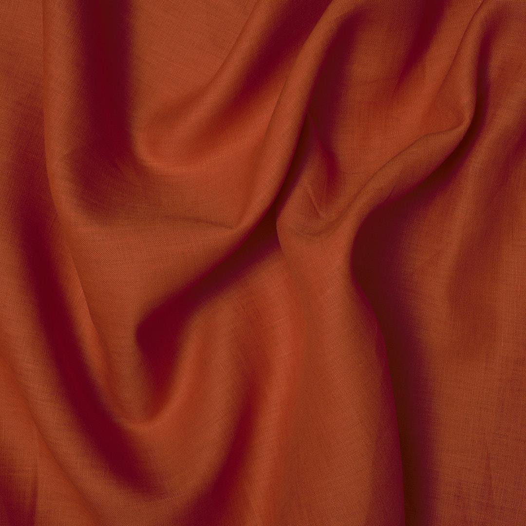 %100 Keten Kumaş Taba 720