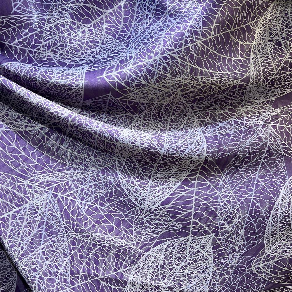 Armani Organze Brokar Kumaş 056 Lila 07
