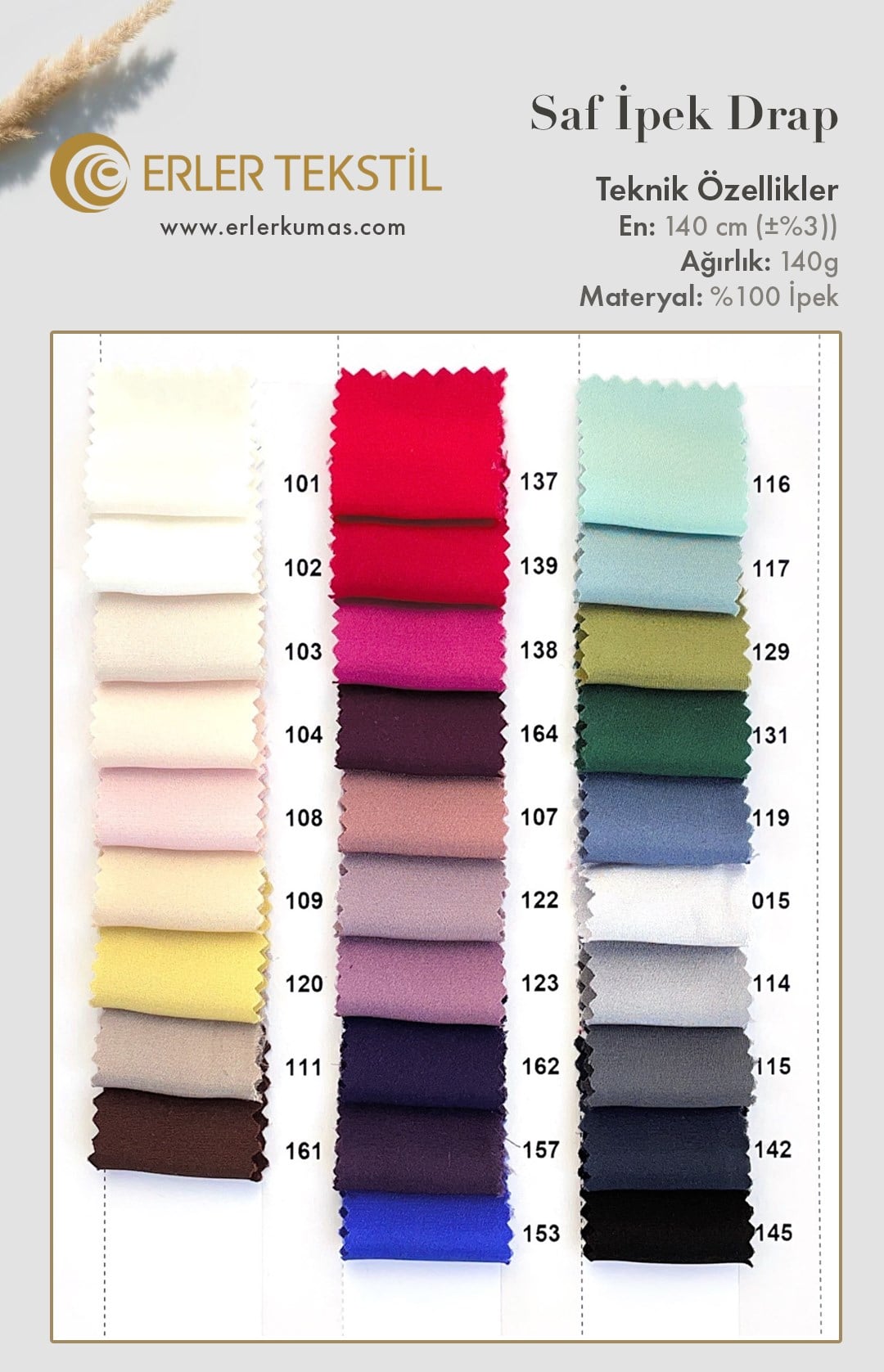 Armani Saf İpek Drap