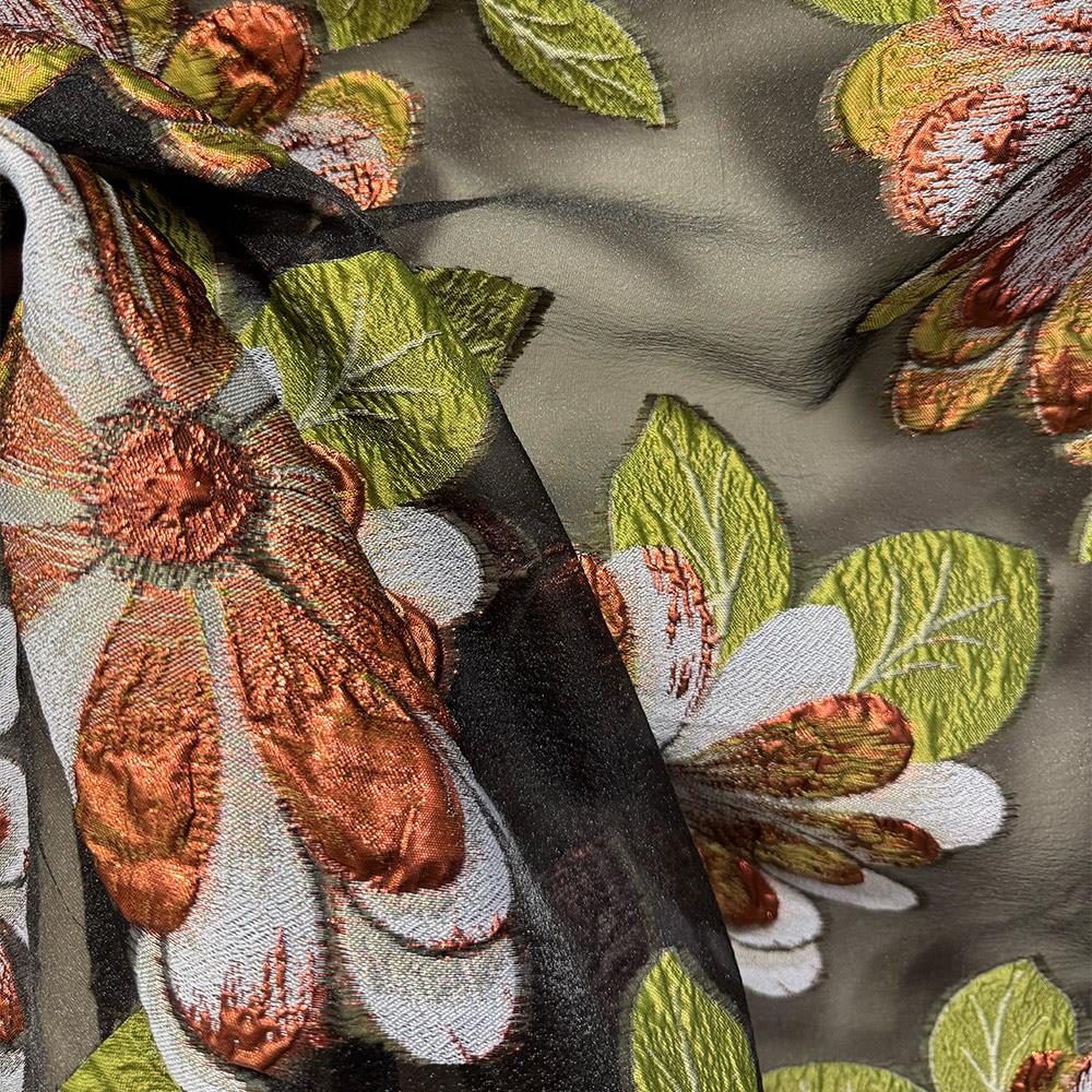 Brokar Organze Kumaş 6010 Bakır