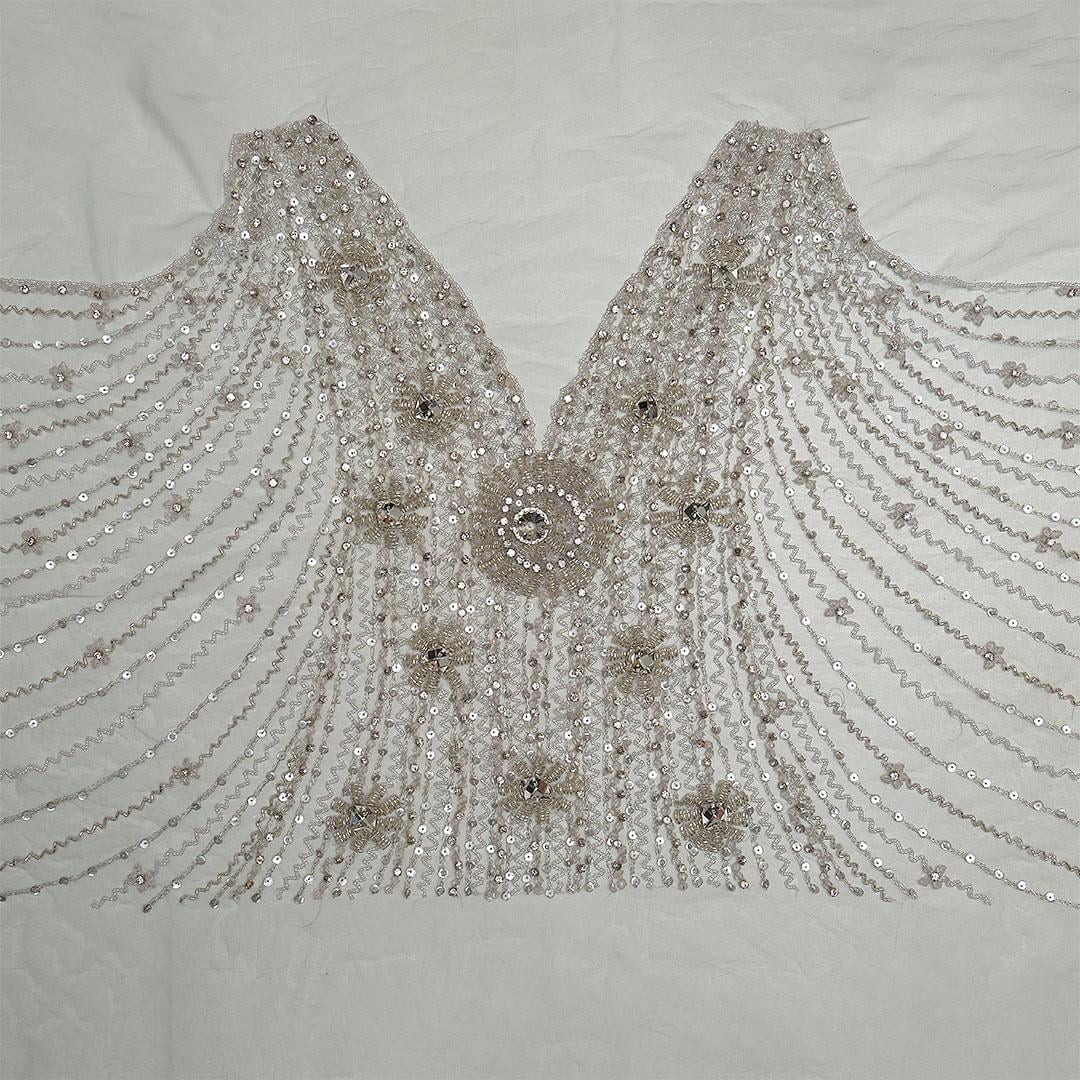 Büstiyer Hint İşleme Kumaş 700996-3