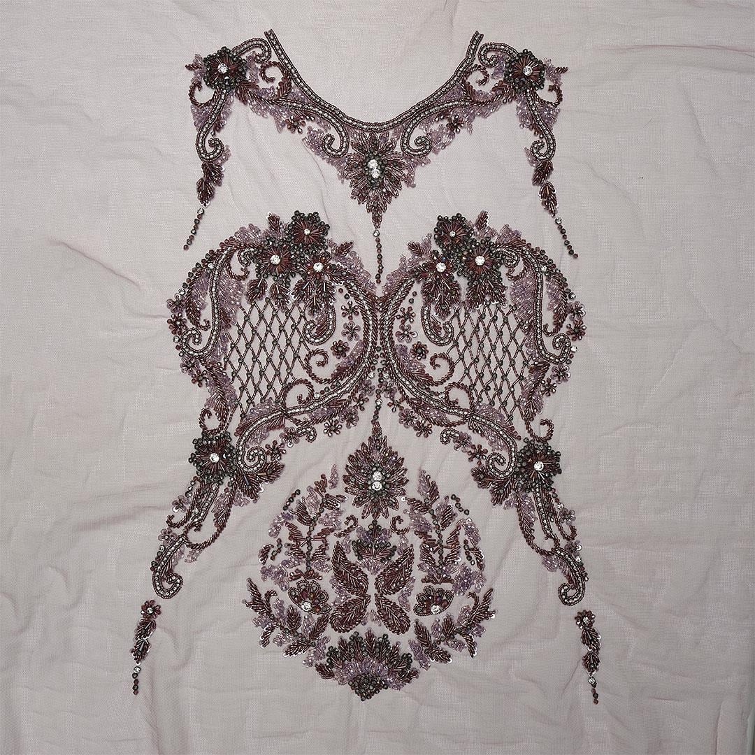 Büstiyer Hint İşleme Kumaş 700997-B