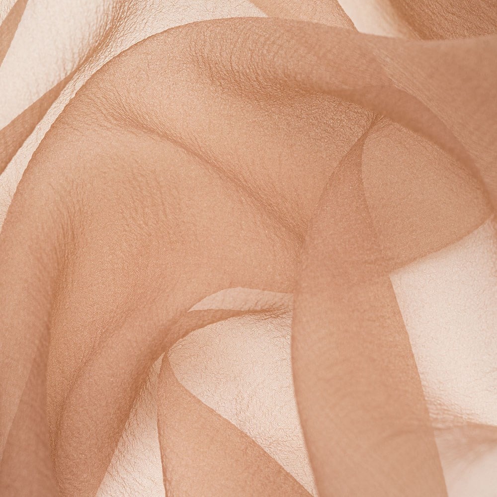 Dalya Organze Kumaş Açık Kahve 20