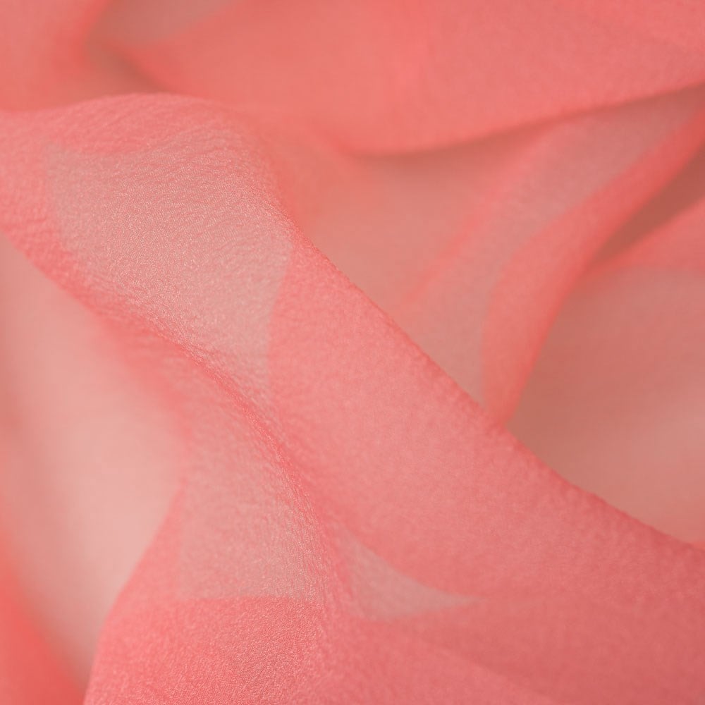 Dalya Organze Kumaş Mercan 08