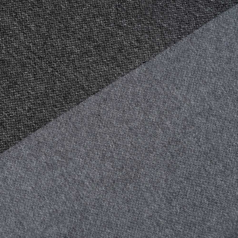 Double Face Kaşmir Mantoluk Gri / Füme 05