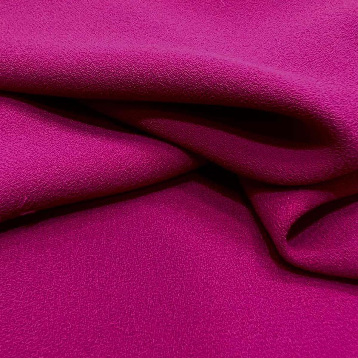 Double Krep Kumaş Fuşya 15