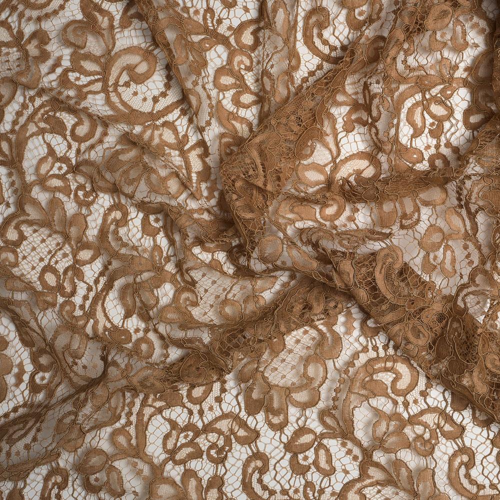 Fransız Kupon Dantel Cappucino 06