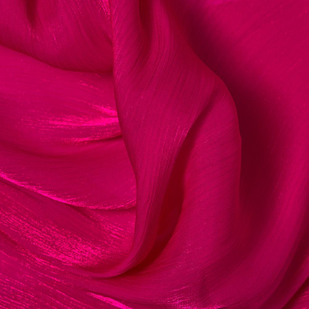 Gucci Kristal Şifon Kumaş Fuşya 242
