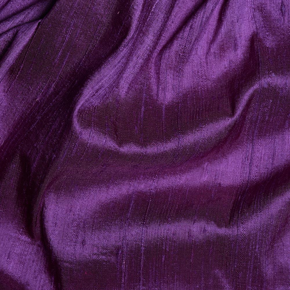 Hint İpek Şantuk Kumaş Mor 07