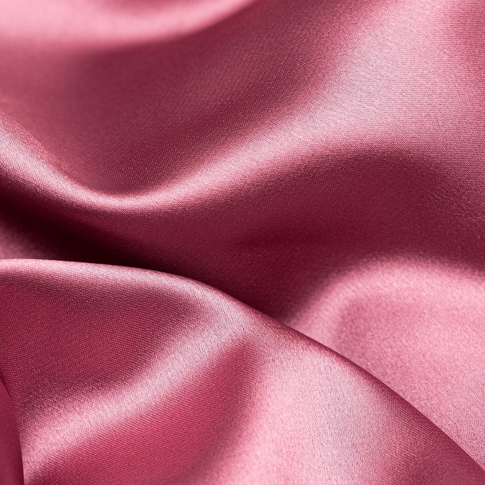 İnce Mikro Saten Kumaş Koyu Gül 2135