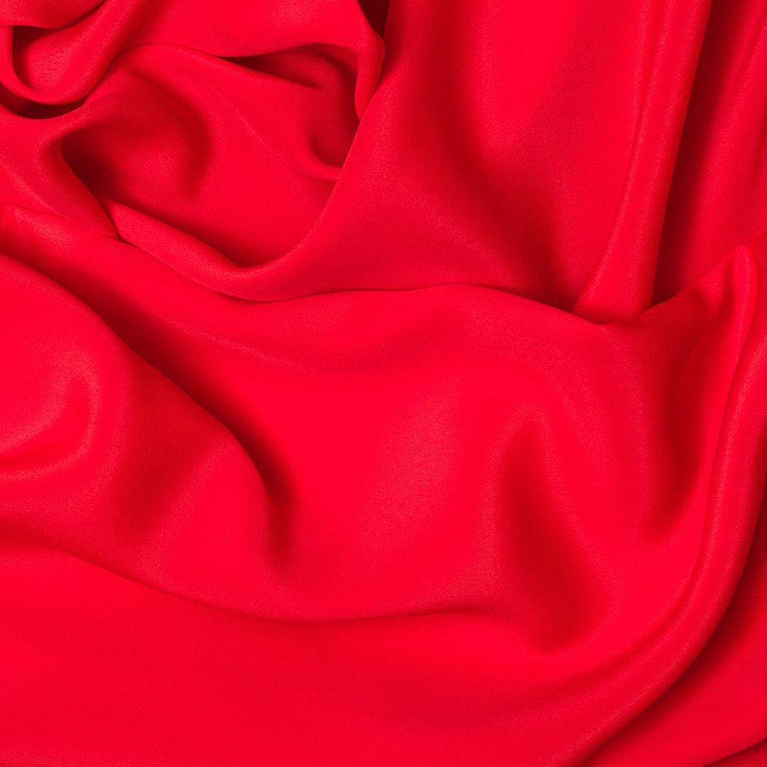 İpek Krep De Chine Açık Kırmızı 14