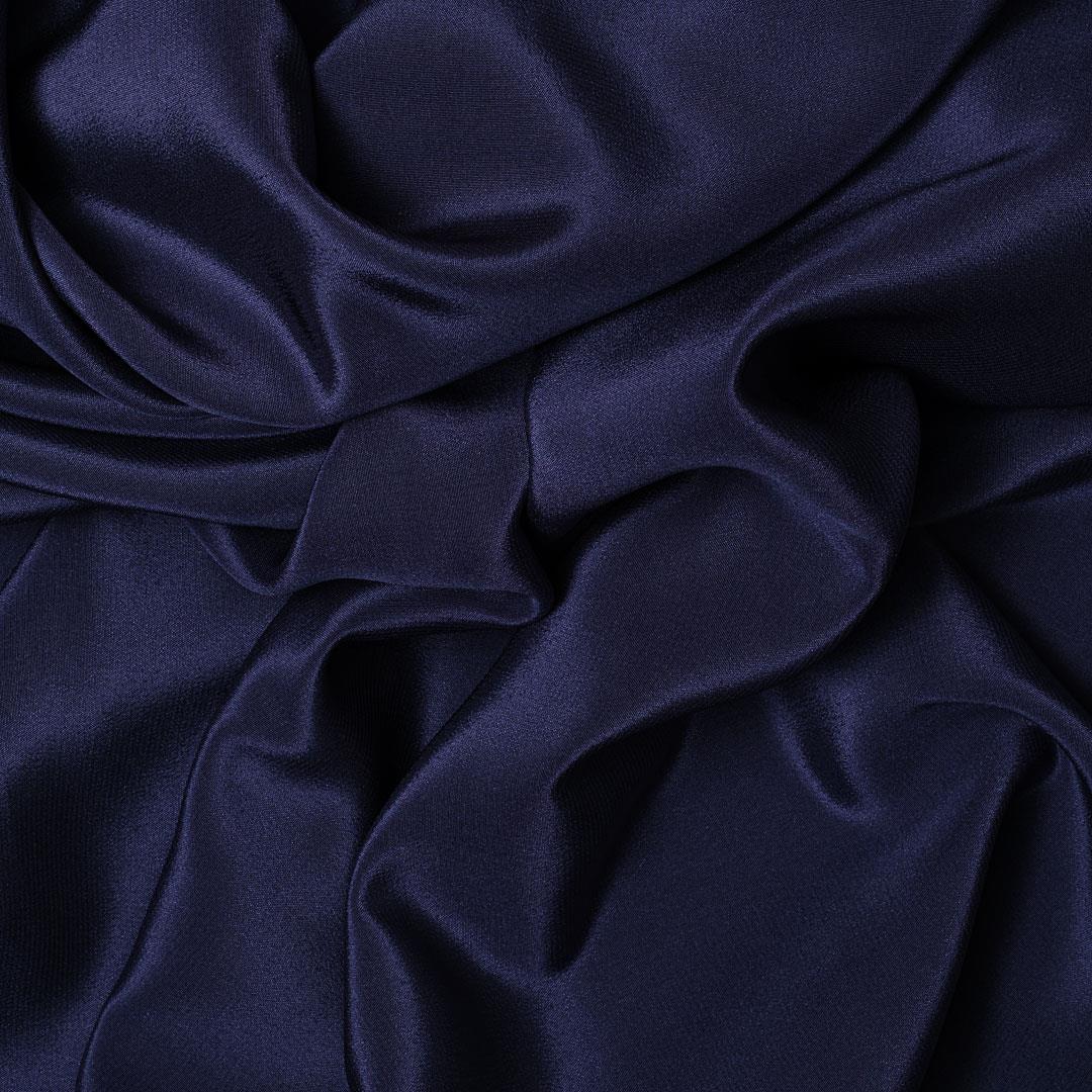 İpek Krep De Chine Lacivert 146