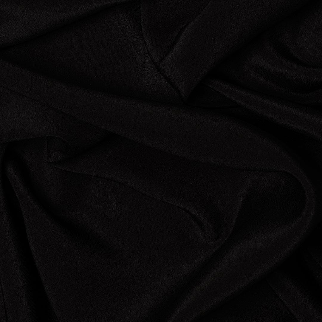 İpek Krep De Chine Siyah 145