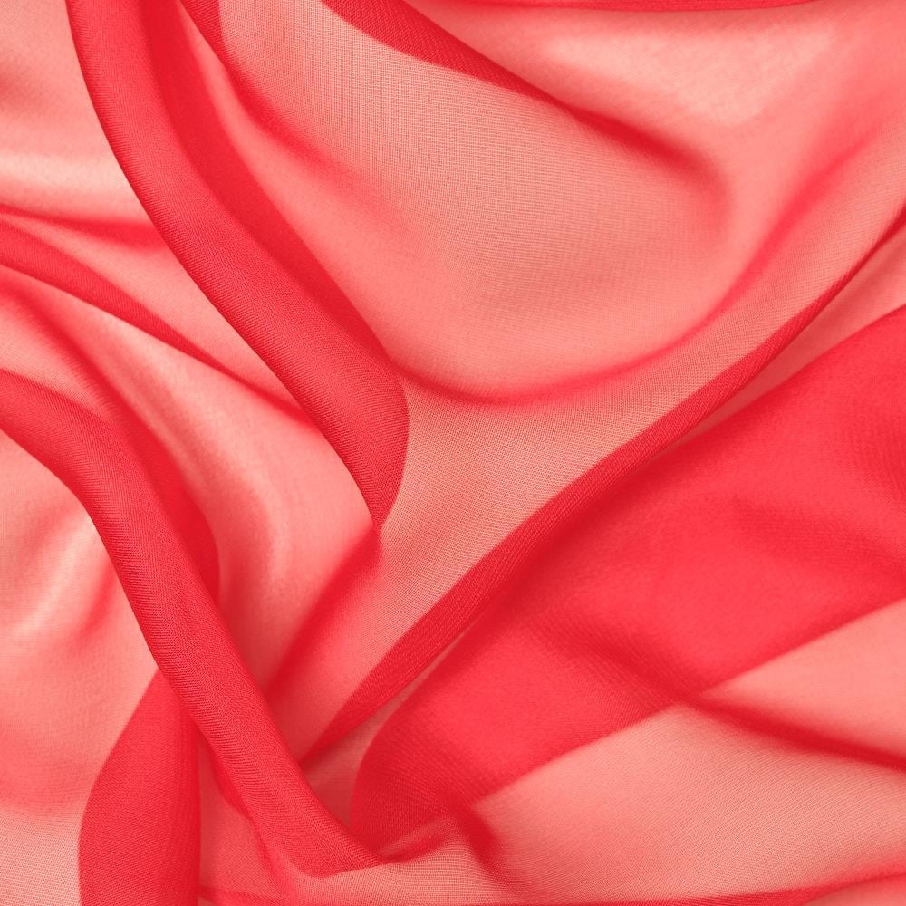 İpeksi Şifon Kumaş Kırmızı 45
