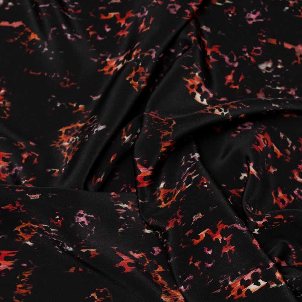 İtalyan İpek Krep De Chine Emprime 10