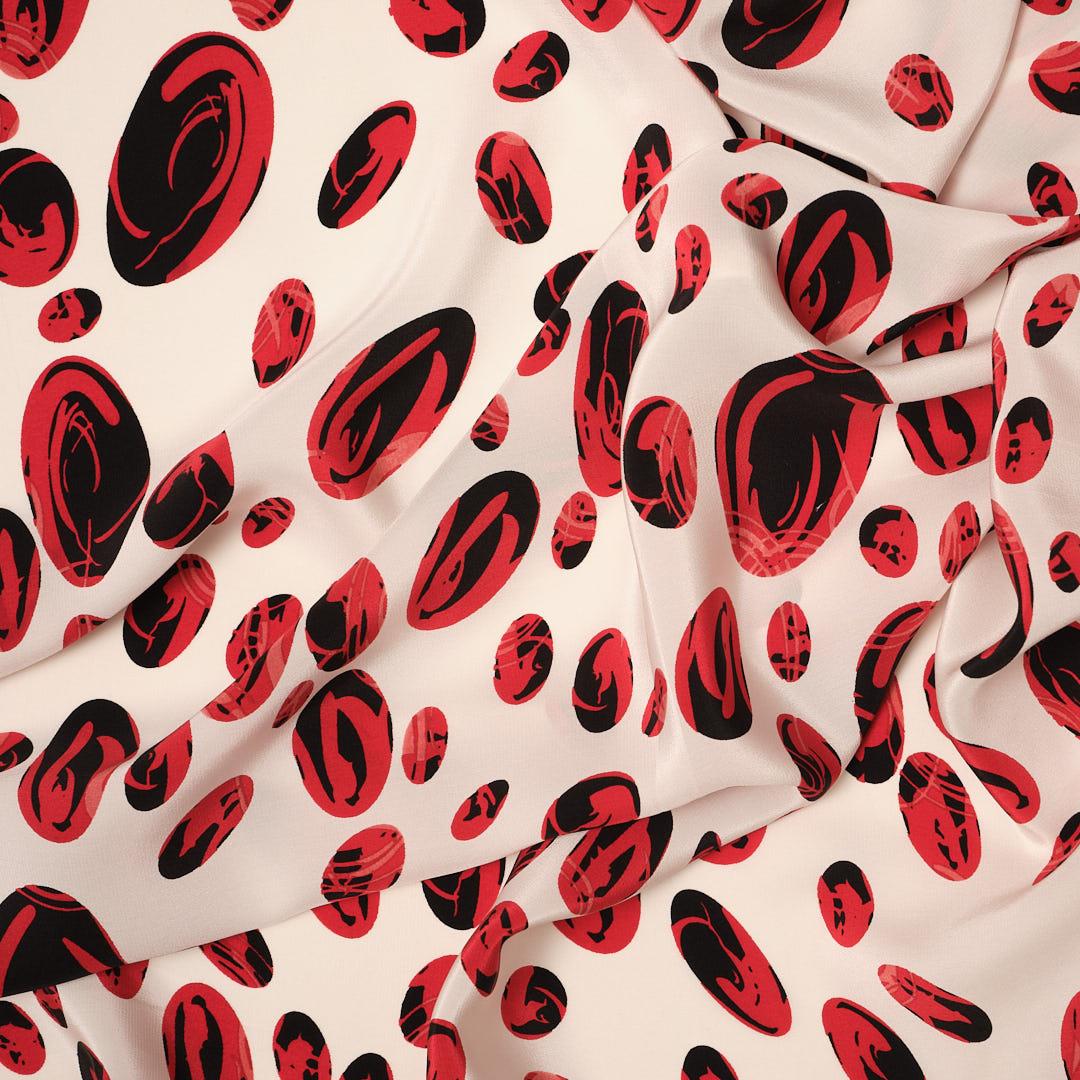 İtalyan İpek Krep De Chine Emprime 22