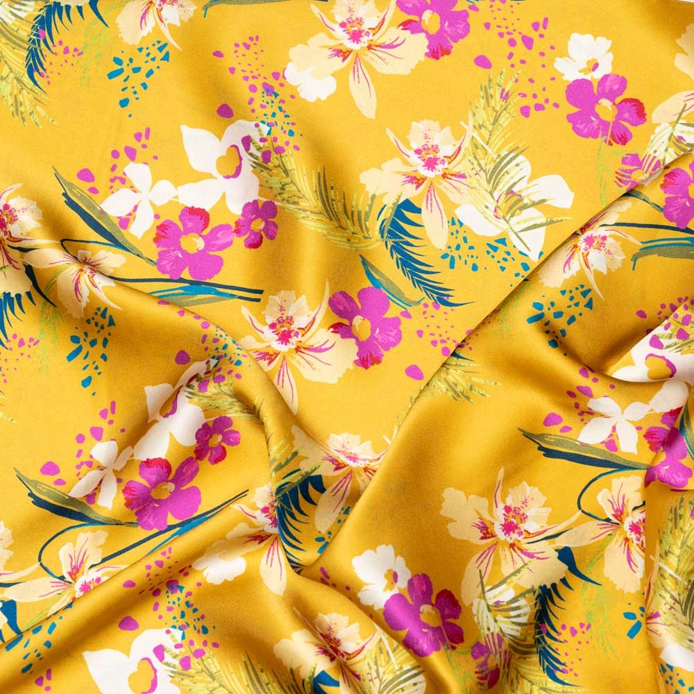 İtalyan İpek Saten Emprime 09