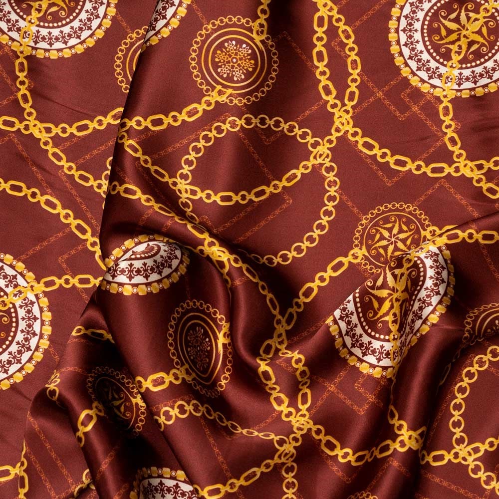 İtalyan İpek Saten Emprime 11