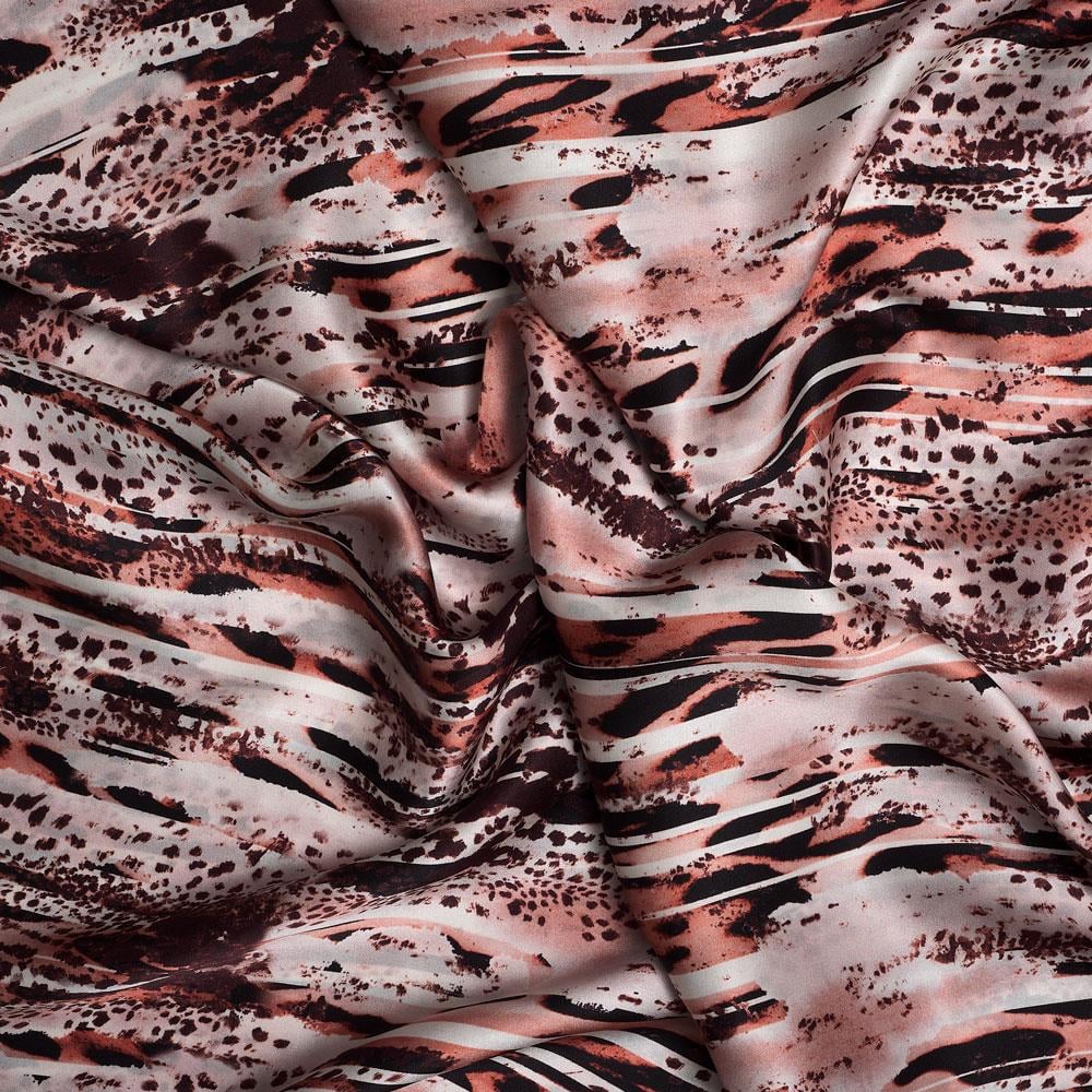 İtalyan İpek Saten Emprime 43