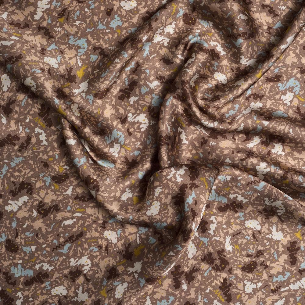 İtalyan İpek Saten Emprime 75