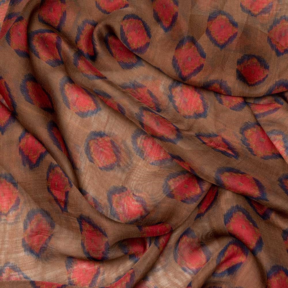 İtalyan İpek Şifon Emprime 05