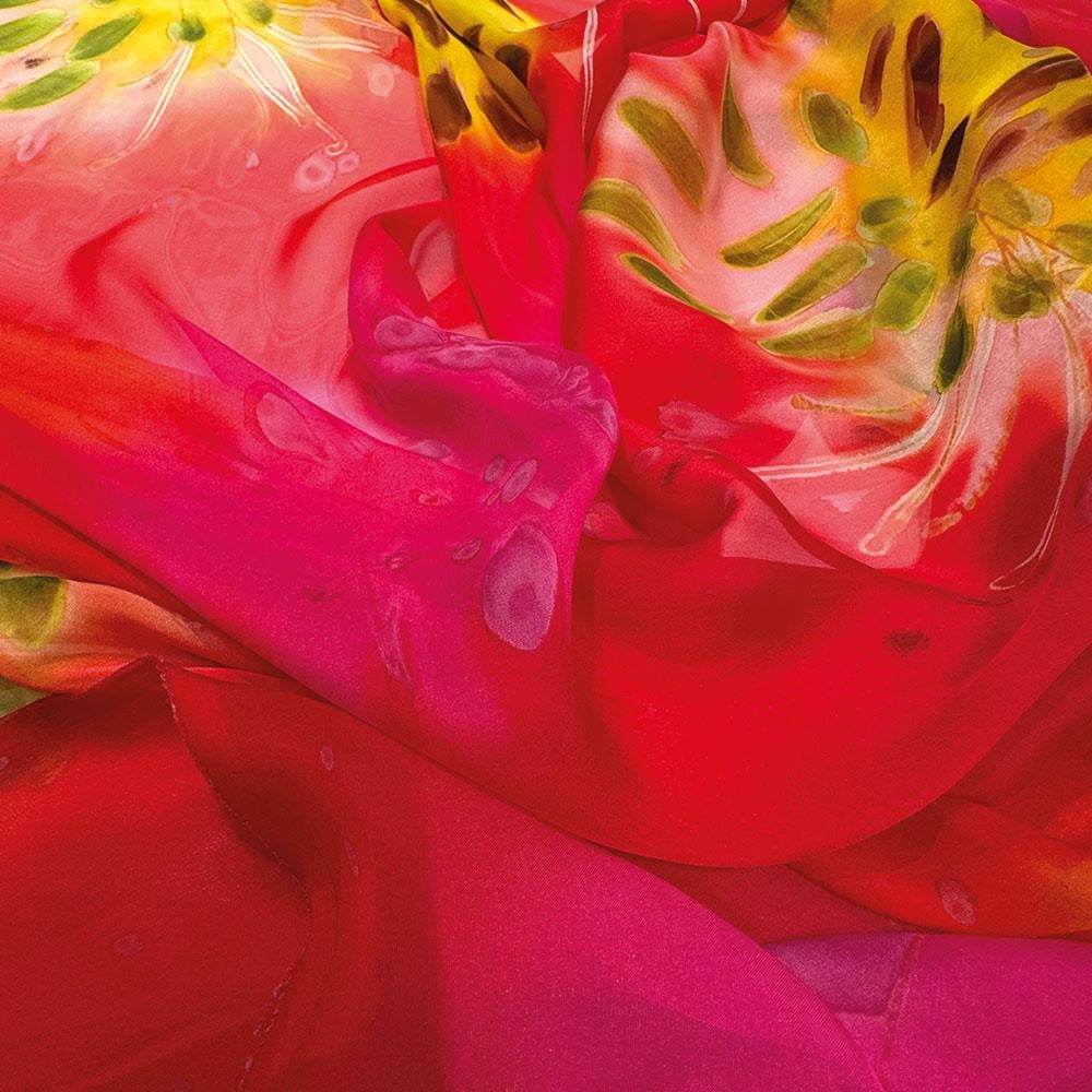 İtalyan İpek Şifon Emprime 12