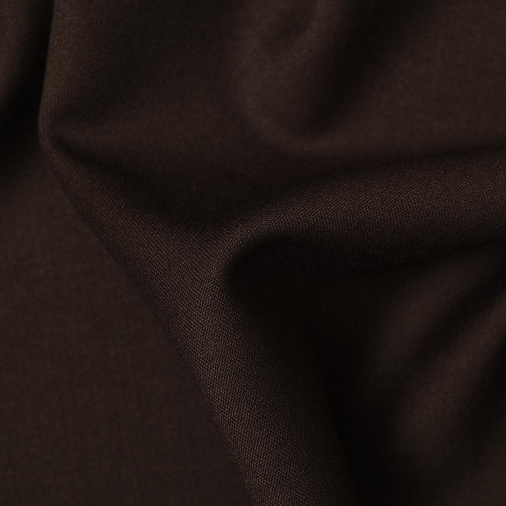 İtalyan Licra Yün Saten Gabardin Kahve 108