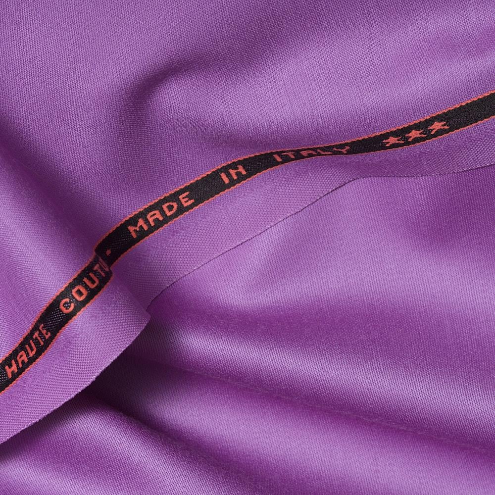 İtalyan Licra Yün Saten Gabardin Leylak 127