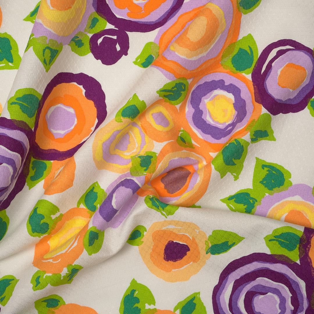 İtalyan Pike Emprime Kumaş 11