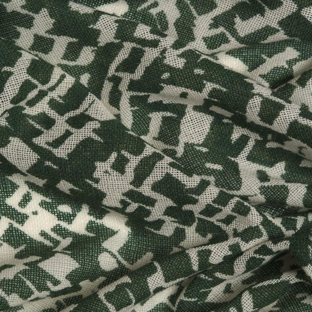 İtalyan Yün Vual Emprime Kumaş 10