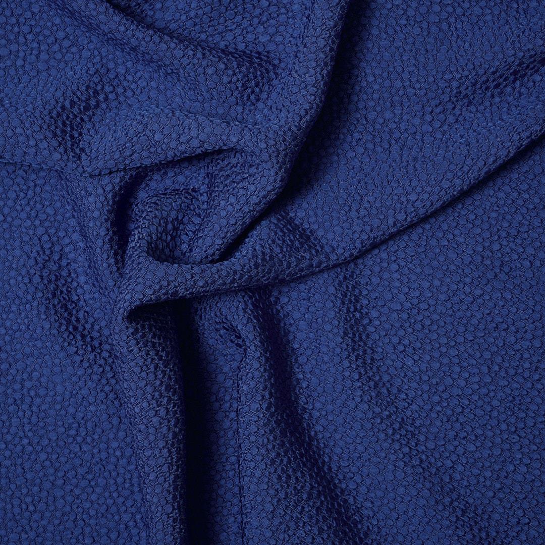 Jakar Puantiyeli Kumaş İndigo 02