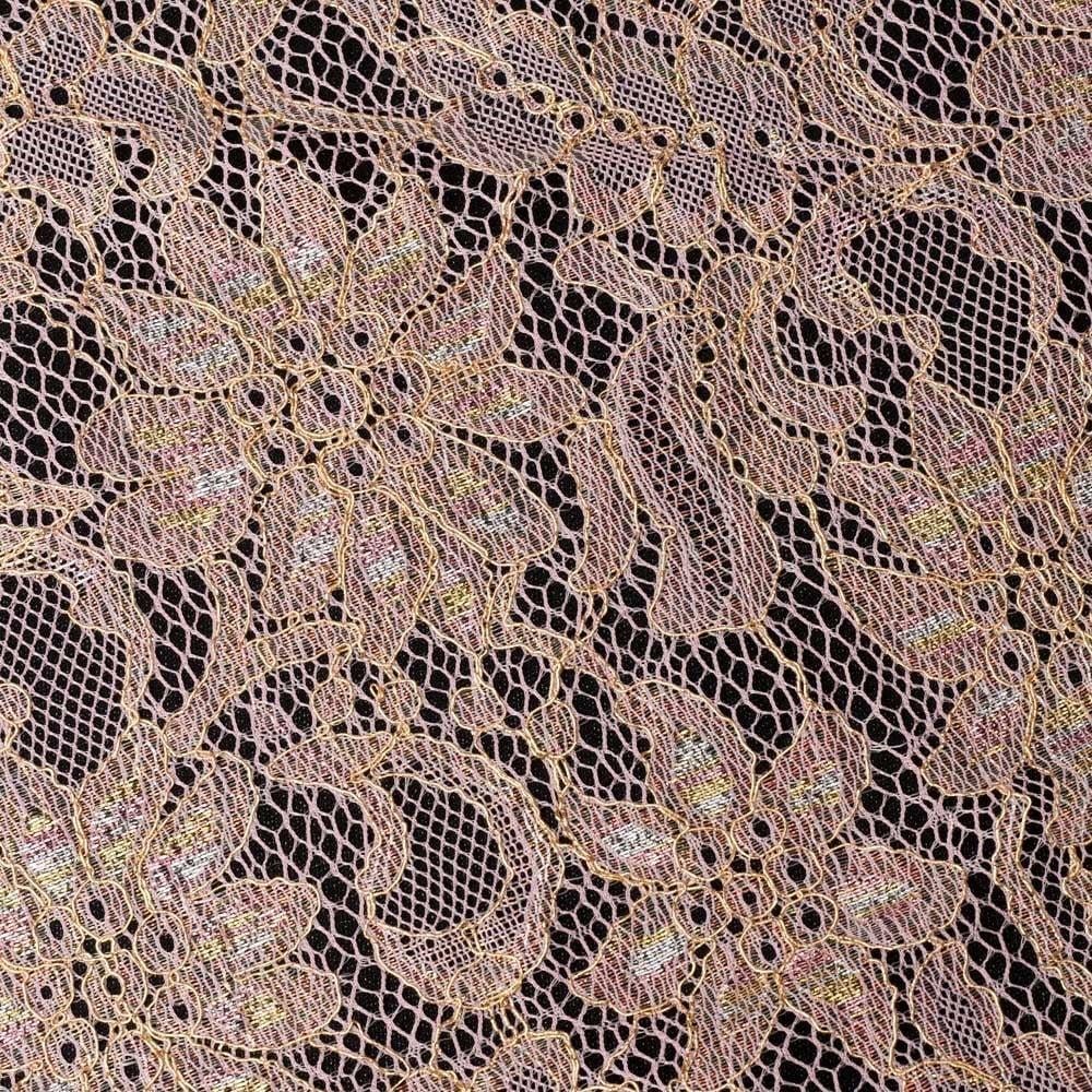 Janjan Dantel Kumaş 130 Pembe 11