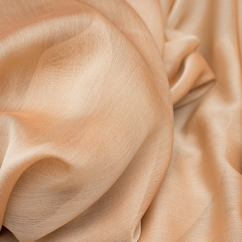 Janjan Şifon Kumaş Açık Camel