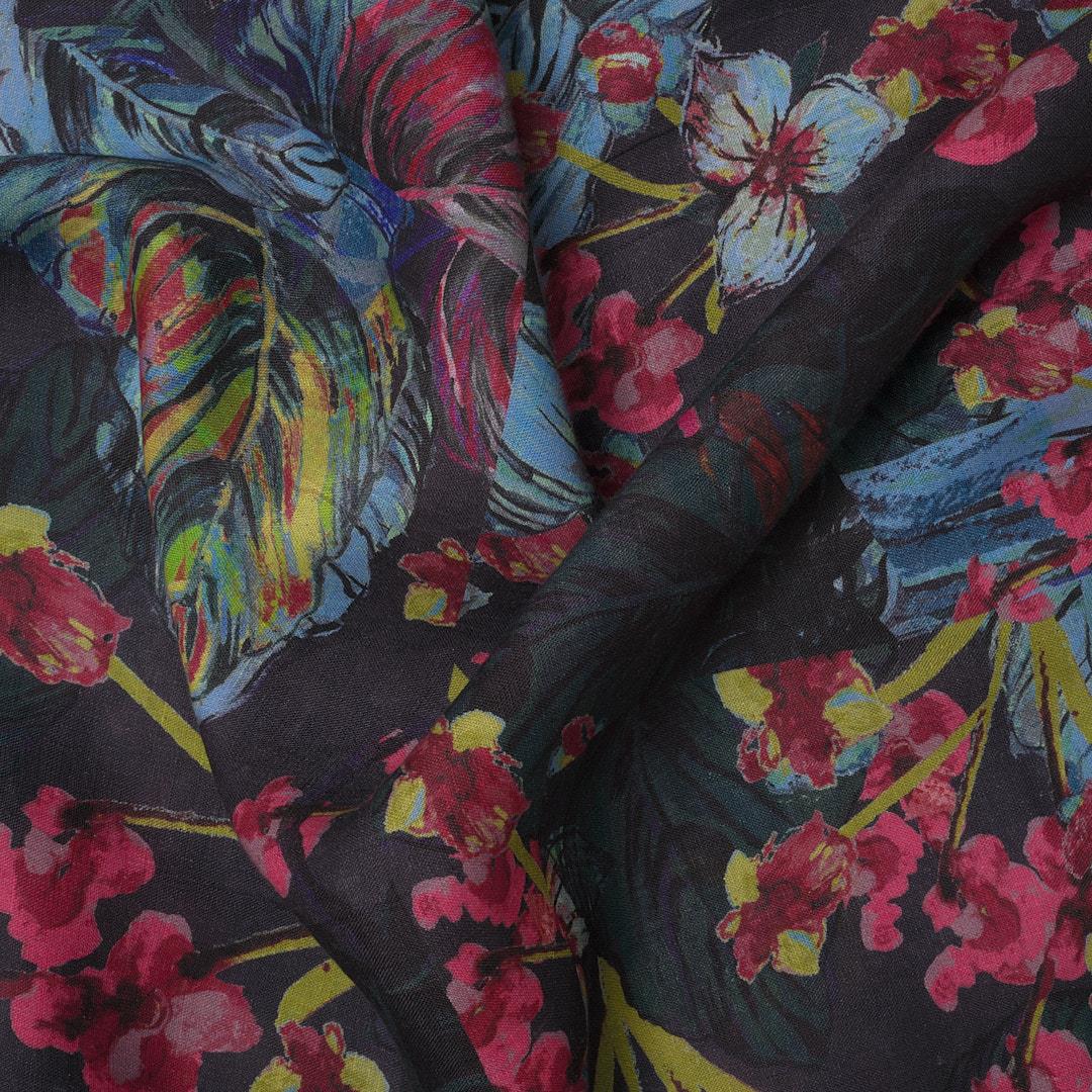 Keten Emprime Kumaş 10