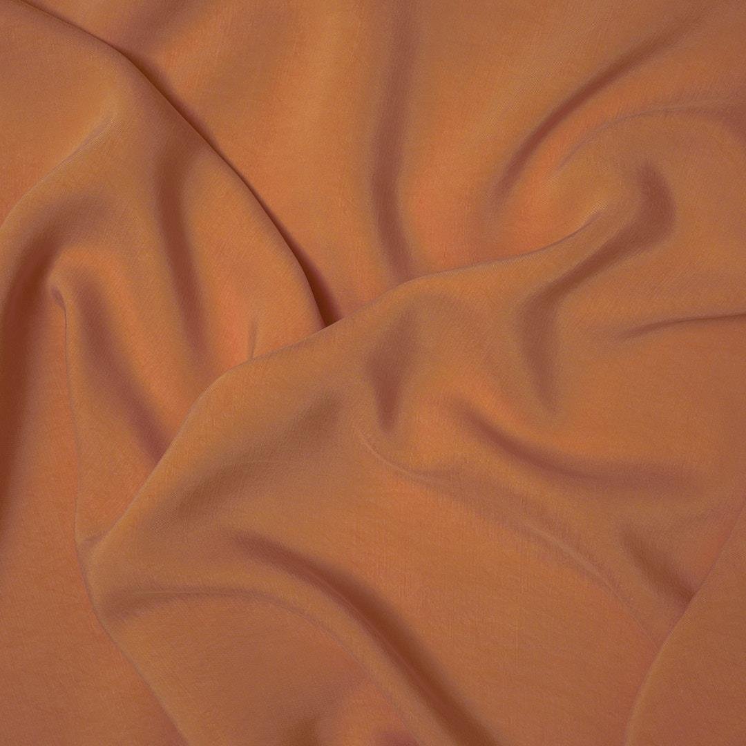 Kupra (Cupro) Kumaş Koyu Somon 17