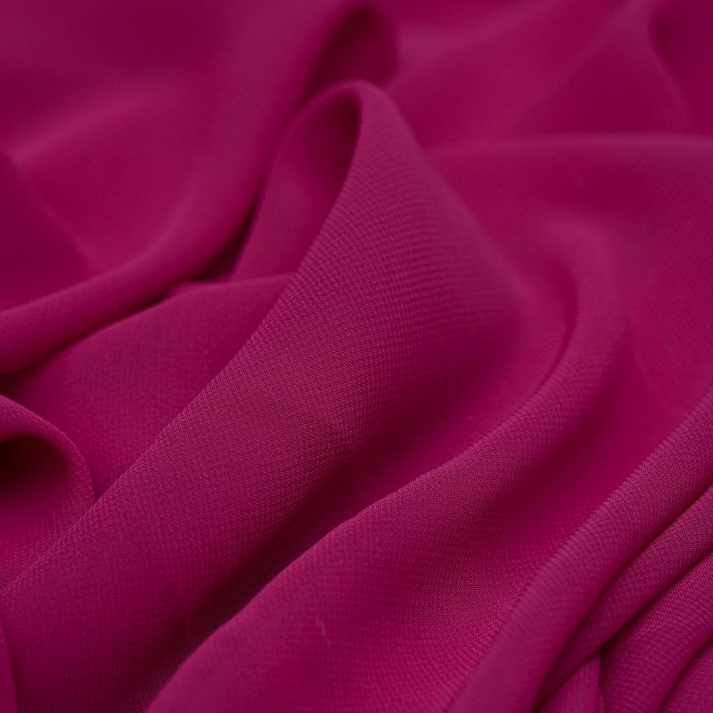 Multi Şifon Kumaş Açık Fuşya