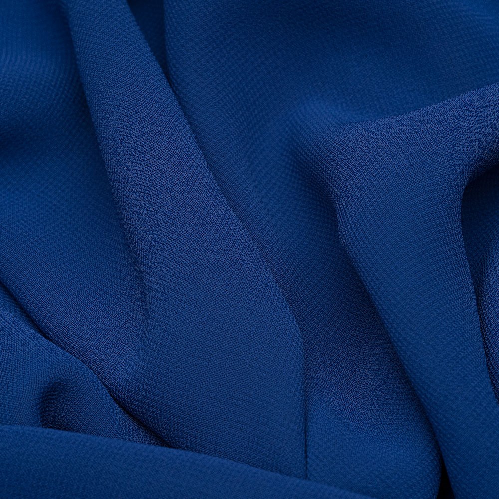 Multi Şifon Kumaş Açık Saks 2096