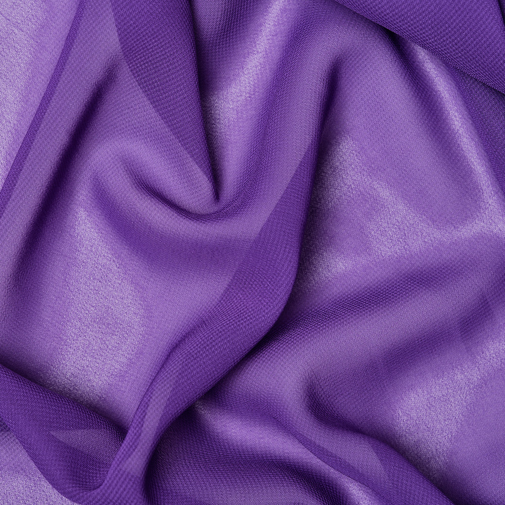 Multi Şifon Kumaş Mor 2182