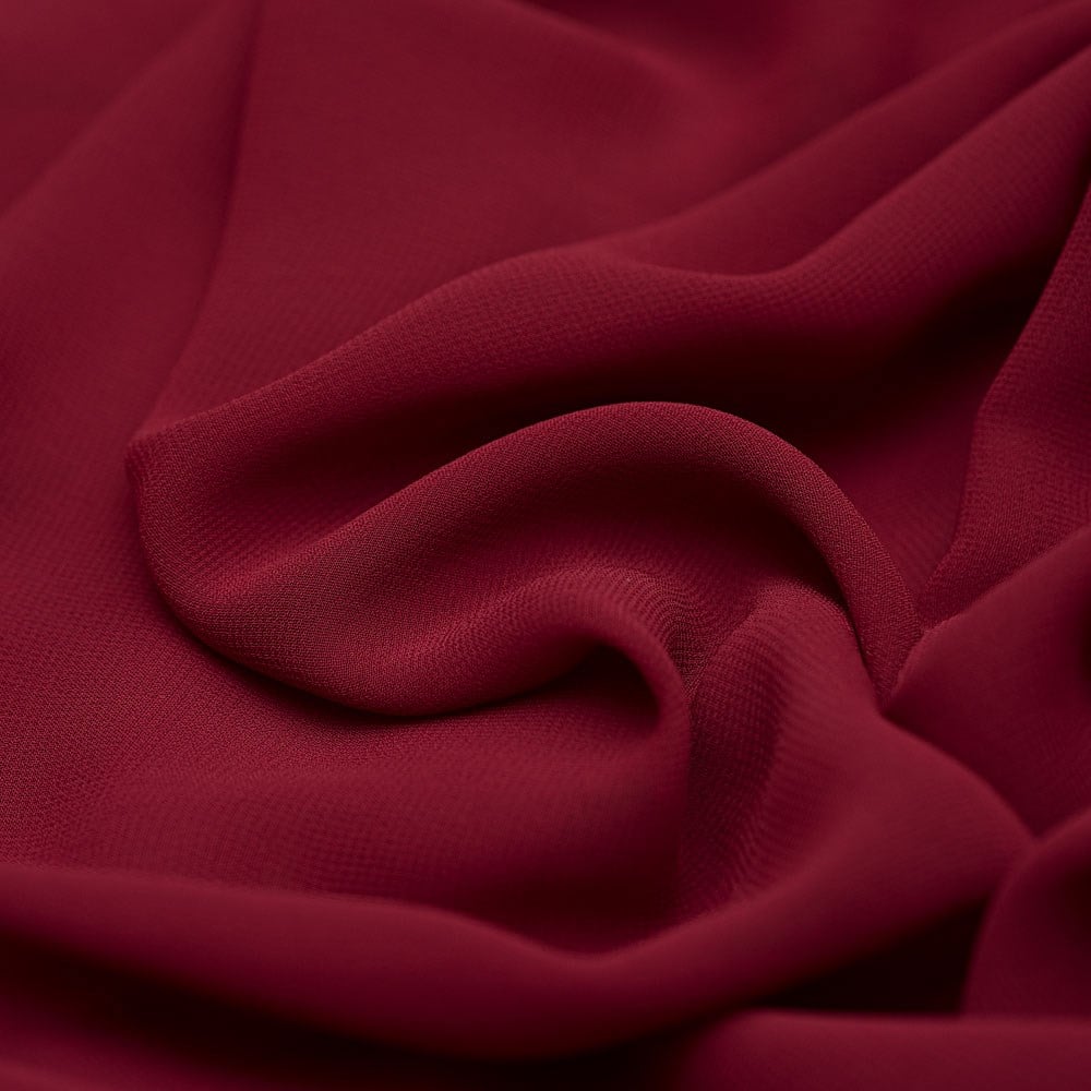 Multi Şifon Kumaş Wine