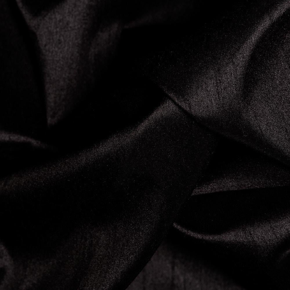 Silky Şantuk Kumaş Siyah 04